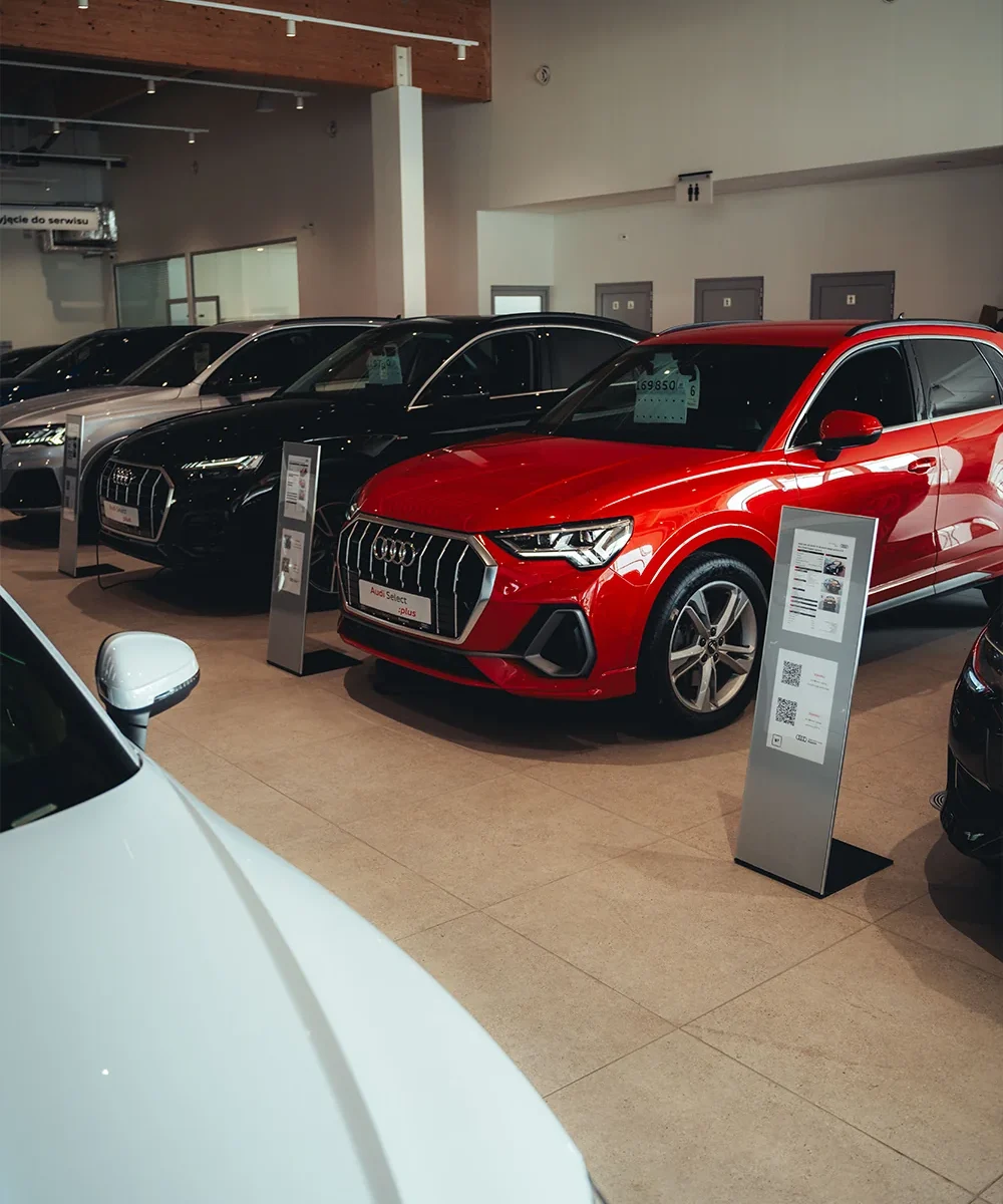 Projekt Audi Select:plus zdjęcie realizacji salon wewnątrz